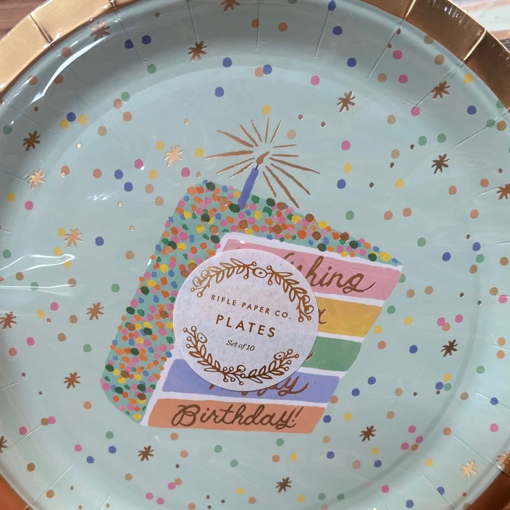 Rifle Paper Co. charming plates